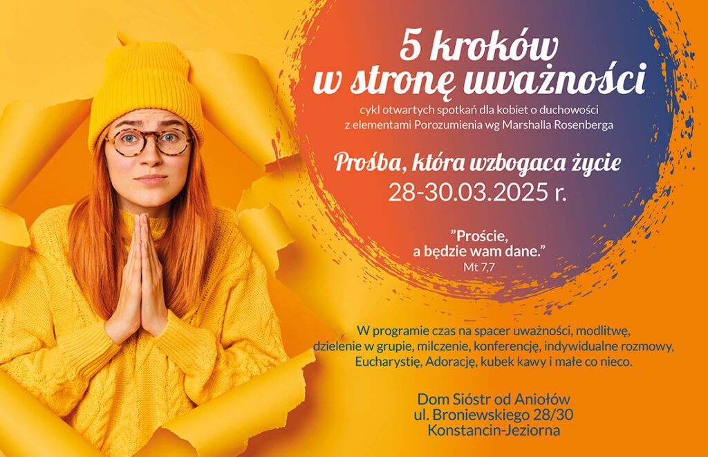 „5 kroków w stronę uważności” – Prośba, która wzbogaca życie