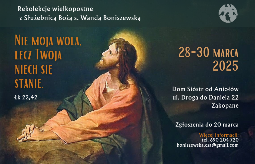 Rekolekcje Wielkopostne ze Sł. B. s. Wandą Boniszewską