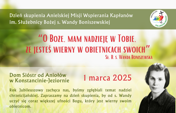 Dzień skupienia Anielskiej Misji Wspierania Kapłanów