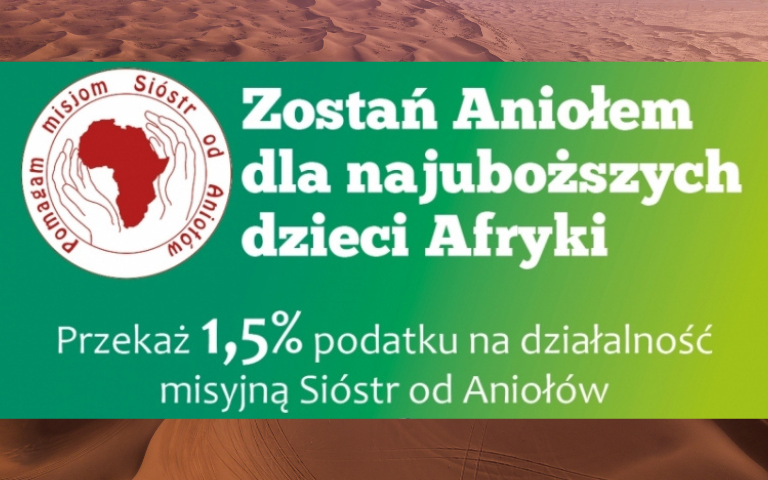 1,5 % na misje Sióstr od Aniołów