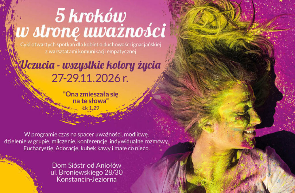„5 kroków w stronę uważności” – Uczucia – wszystkie kolory życia