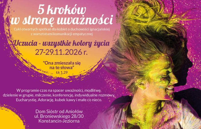 „5 kroków w stronę uważności” – Uczucia – wszystkie kolory życia