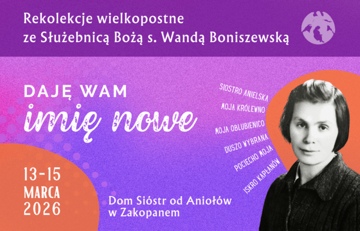 Rekolekcje wielkopostne ze Sł. B. s. Wandą Boniszewską